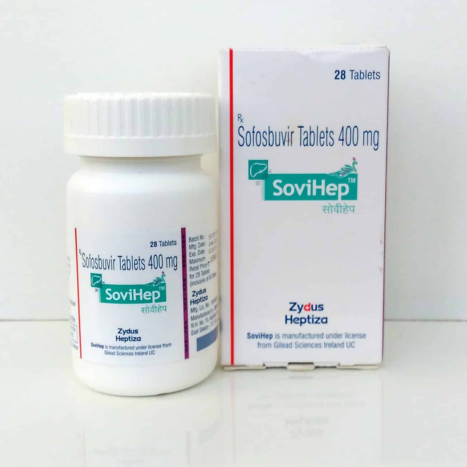 Sovihep (Совихэп) - софосбувир, дженерик Совальди | Препараты от гепатита С