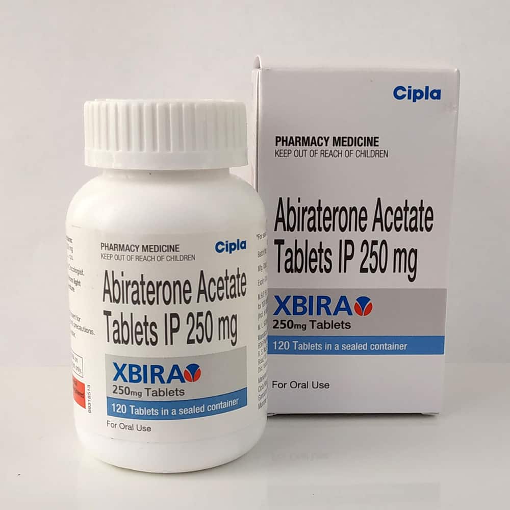 Xbira Абиратерон 250mg, 120 таблеток - лечение рака предстательной железы