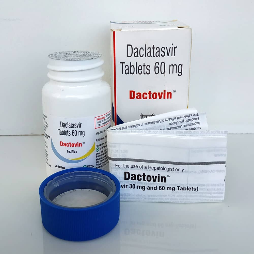 Комплект  Virso + Dactovin,   софосбувир + даклатасвир